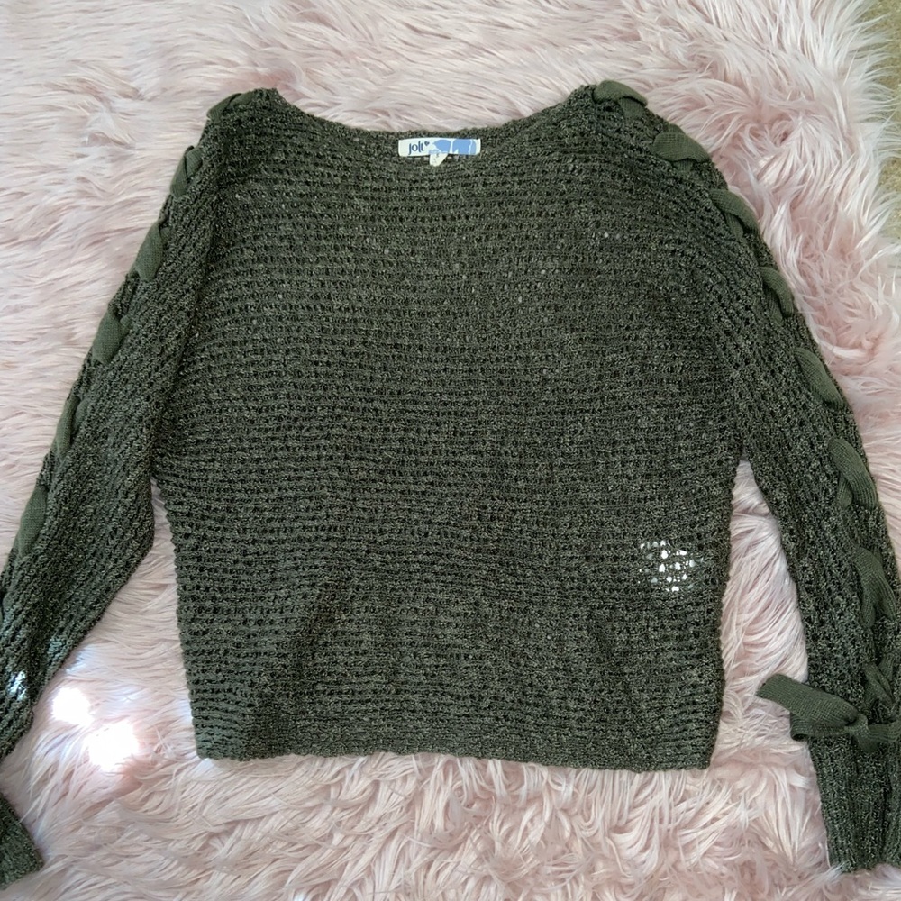 Green sweater